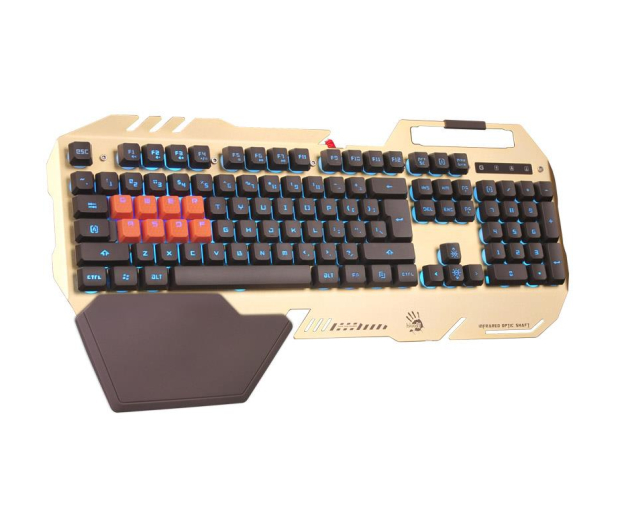 A4 TECH Klawiatura Bloody B418 GOLD USB - 286054 - zdjęcie 3